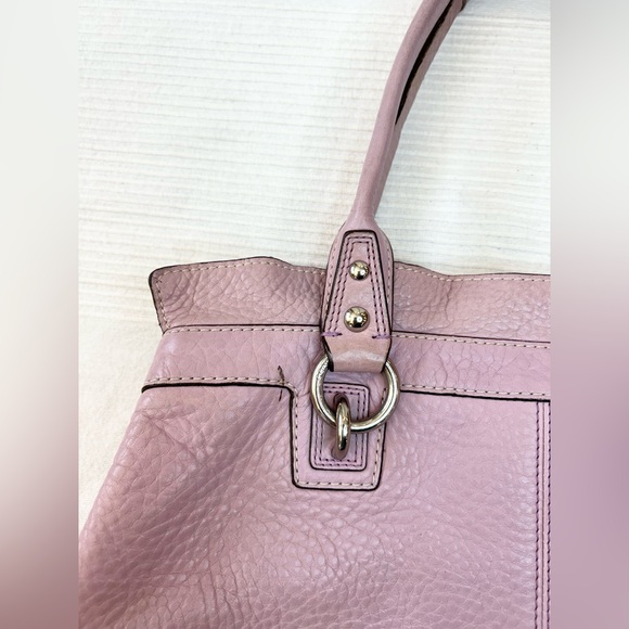 Coach Penelope Pebble Leather Satchel in Lilac - Picture 2 of 13
